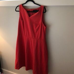 Cynthia Rowley Pinter stretch coral dress.